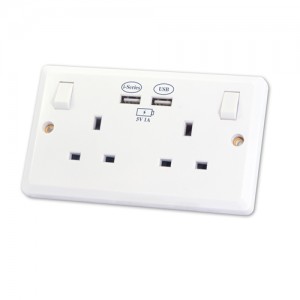 Twin USB Charging Socket